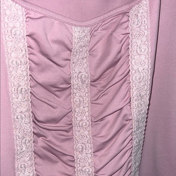 Apostrophe Pink Ruched Blouse - Picture 3 of 5